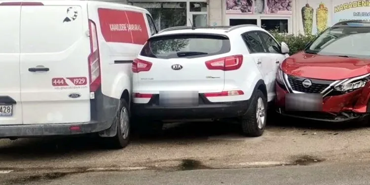 Kaygan yolda yaralamalı kaza