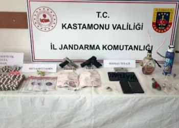 Kastamonu’da uyuşturucu operasyonu