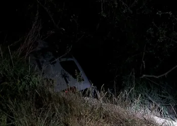 Kırklareli’nde araç dereye devrildi
