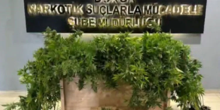 Bursa’da uyuşturucu imalathanesine şok baskın