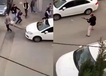 İstanbul’un göbeğinde film sahnelerini aratmayan çatışma