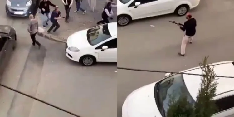 İstanbul’un göbeğinde film sahnelerini aratmayan çatışma