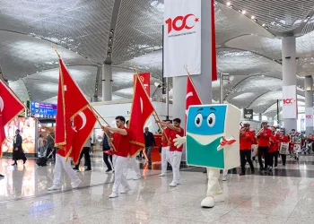 İstanbul Havalimanı’nda 23 Nisan coşkusu