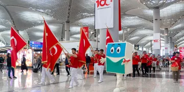 İstanbul Havalimanı’nda 23 Nisan coşkusu