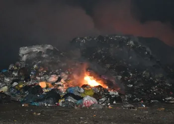 Artvin’de çöp sahasında yangın
