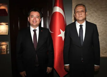 Başkan Aydın’dan ilk resmi ziyaret