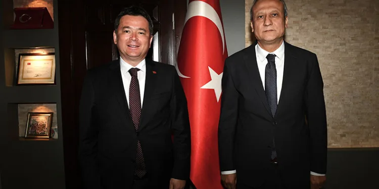 Başkan Aydın’dan ilk resmi ziyaret