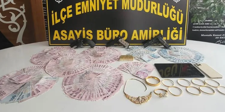 Evden hırsızlık olayının şüphelisi tutuklandı