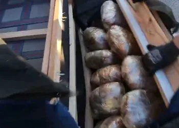 Çekyatın içi uyuşturucu deposu çıktı