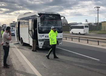 Tekirdağ’da zincirleme kaza