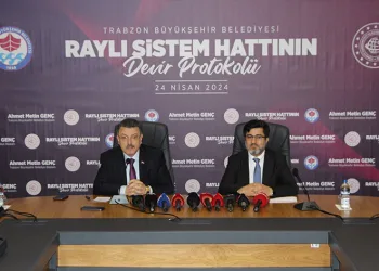 Trabzon raylı sistem hayaline kavuşuyor