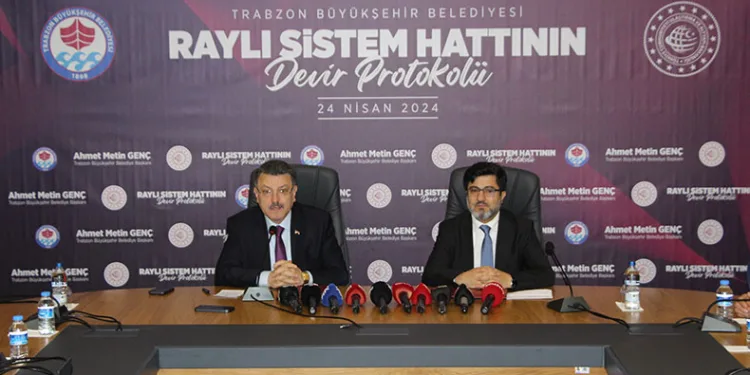 Trabzon raylı sistem hayaline kavuşuyor