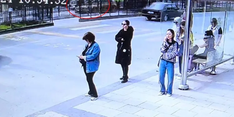 Yaya geçidinde korkunç kaza