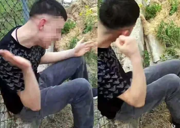 Kazanın ardından kendini tokatlayıp yumruklamaya başladı
