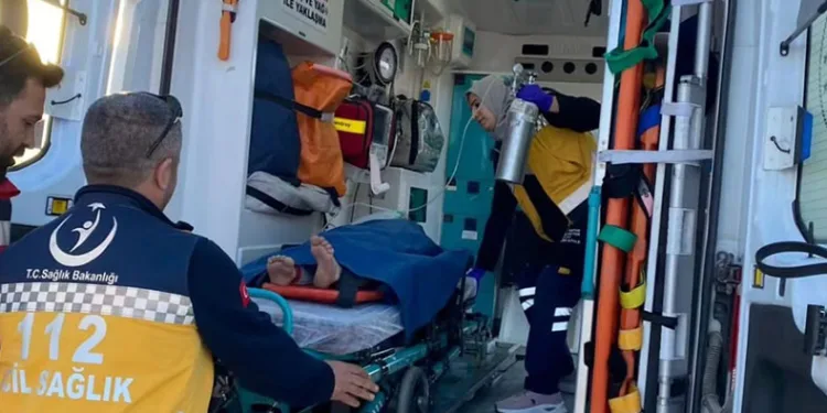 7 yaşındaki çocuk için helikopter havalandı