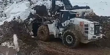 Yüksekova’da heyelan