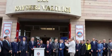 Kayseri protokolü bayramlaştı