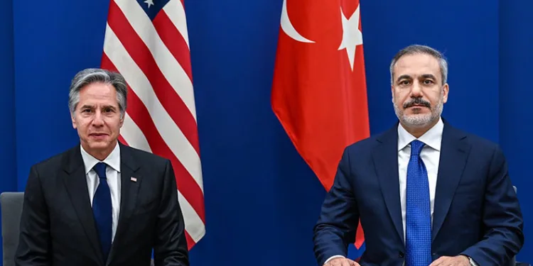 Dışişleri Bakanı Fidan, ABD’li mevkidaşı Blinken ile görüştü