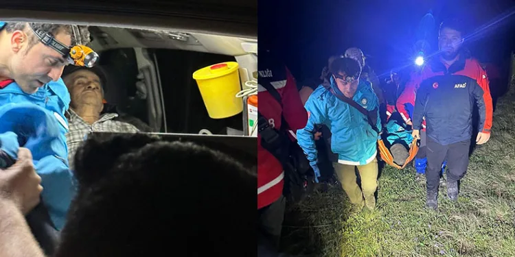 Çiriş otu toplarken kaybolmuştu, bulundu