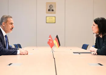 Bakan Fidan, Alman mevkidaşı Baerbock ile görüştü