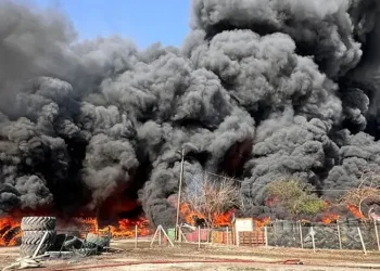 Ankara’da sanayi bölgesinde yangın