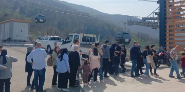 Kocaelilerin teleferik keyfi