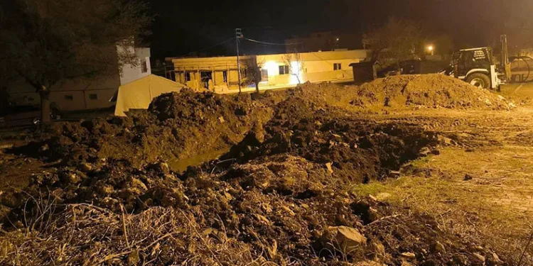 Kaçak kazı yapan 13 şahsa suçüstü