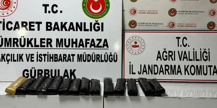 Ağrı’da 17 kilo metanfetamin ele geçirildi