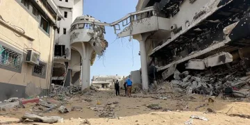 Şifa Hastanesi harabeye döndü