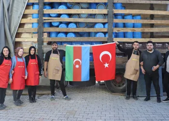 Kadın girişimci ilk ihracatını Azerbaycan’a yaptı