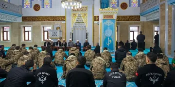 Hakkari’de şehitler için mevlit okutuldu