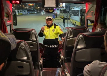 Bursa’da otobüslere bayram denetimi