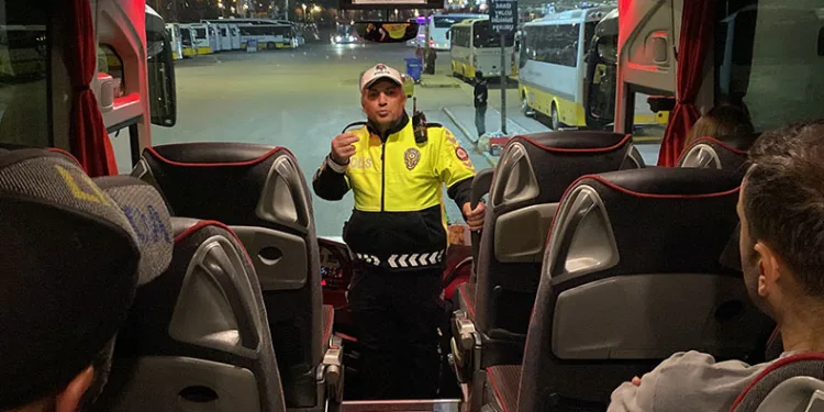 Bursa’da otobüslere bayram denetimi