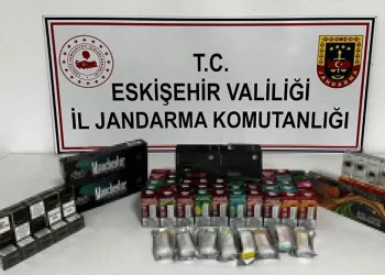 35 bin TL değerinde kaçak sigara ele geçirdi