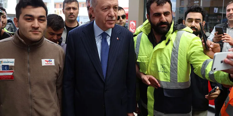 Cumhurbaşkanı Erdoğan vatandaşla sohbet etti