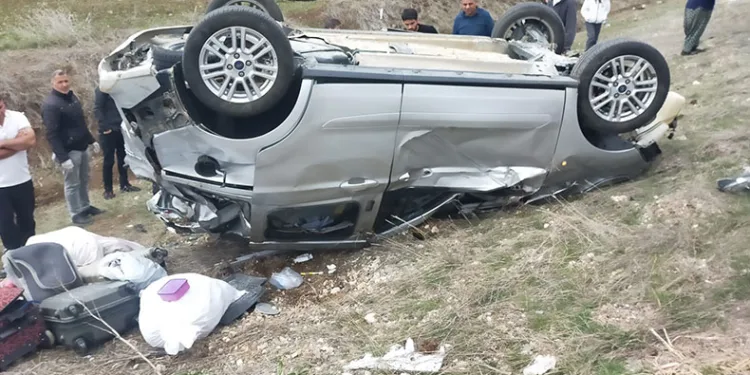 Bayram tatili yolunda kaza: 5 yaralı