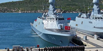 TCG Kınalıada Foça’dan Japonya seferine çıktı
