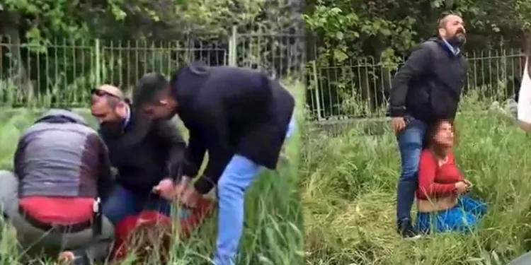Hırsızlık yaparken suçüstü yakalanan kadın polisi ısırdı
