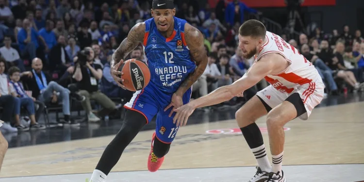 THY Euroleague: A. Efes: 100 – Kızılyıldız: 55