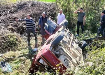 Vezirköprü’de trafik kazası: 2 yaralı