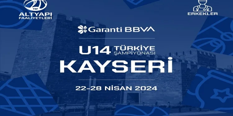 U-14 Türkiye Basketbol Şampiyonası Kayseri’de oynanacak