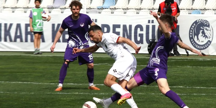 Trendyol 1. Lig: Ankara Keçiörengücü: 1 – Çorum FK: 2