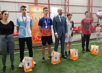 Kütahya’nın Tavşanlı ilçesinde oryantiring yarışı