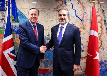 Dışişleri Bakanı Hakan Fidan, İngiliz mevkidaşı David Cameron ile görüştü