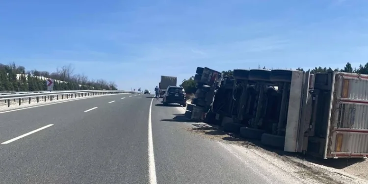 Uşak’ta trafik kazası: 1 yaralı