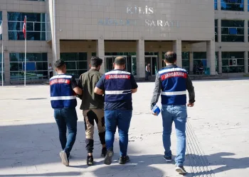 Kilis’te terör operasyonunda yakalanan zanlı tutuklandı