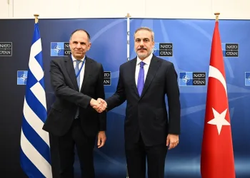 Dışişleri Bakanı Hakan Fidan, Yunanistan Dışişleri Bakanı Giorgos Gerapetritis ile bir araya geldi