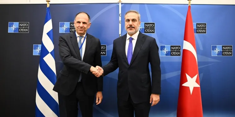 Dışişleri Bakanı Hakan Fidan, Yunanistan Dışişleri Bakanı Giorgos Gerapetritis ile bir araya geldi