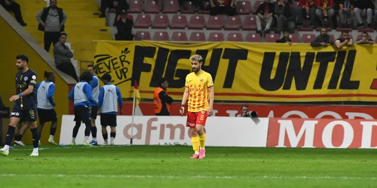 Kayserispor’da Kartal Kayra Yılmaz cezalı duruma düştü