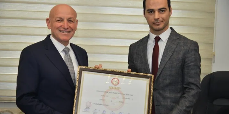 Terme Belediye Başkanı Şenol Kul, mazbatasını aldı